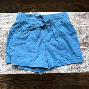 Blue lululemon shorts. Size 4